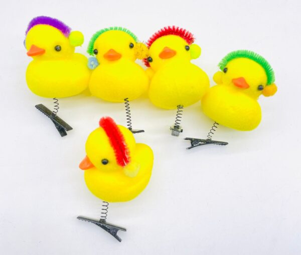 Broche de patitos invierno - Imagen 2
