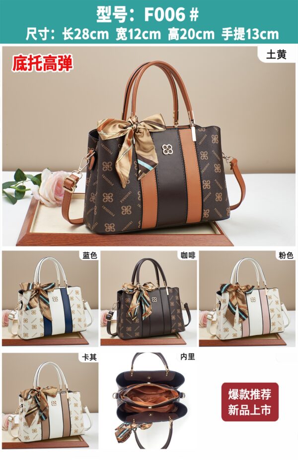 Cartera marca con dorado - Imagen 2