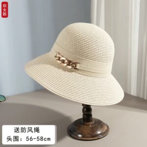 Sombrero mujer cadena