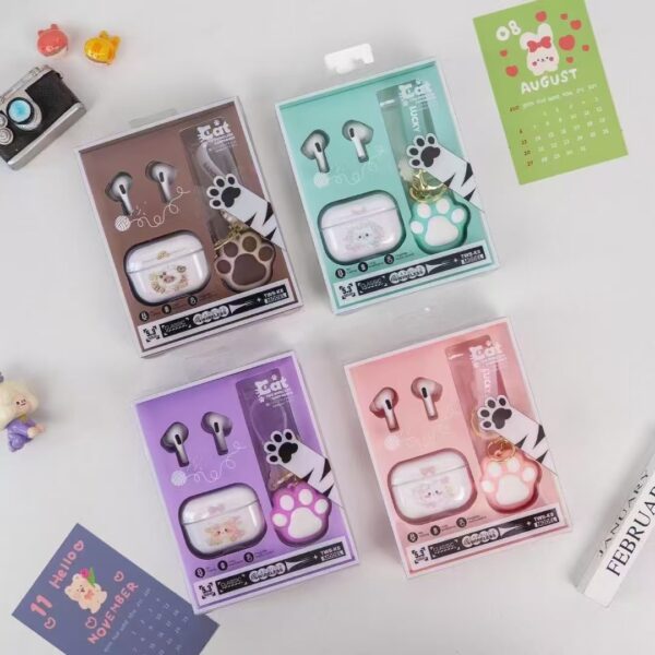 Auriculares inalambricos con funda