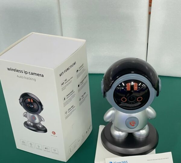 Camara de seguridad persona