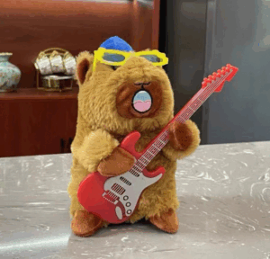 Capibara Rock Star