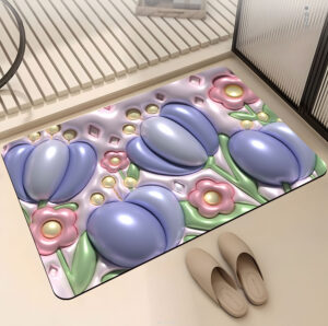 Alfombra 3D Flor