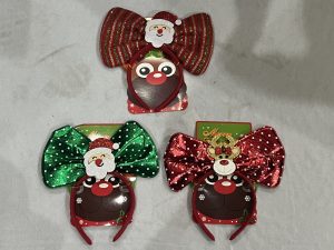 Vincha Navideña3 Color surtido