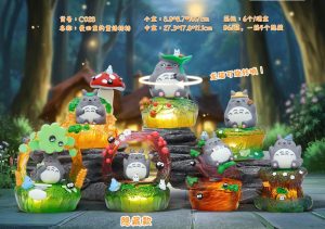 Caja Sorpresa de Totoro en el campo 
de trigo con Luz y giratoria x 1U